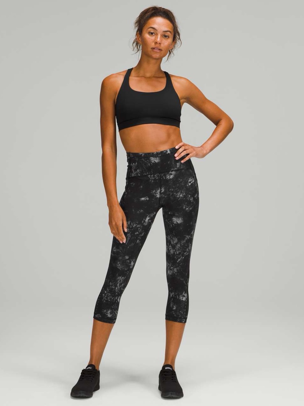 Lululemon High-Rise Black Capri Leggings